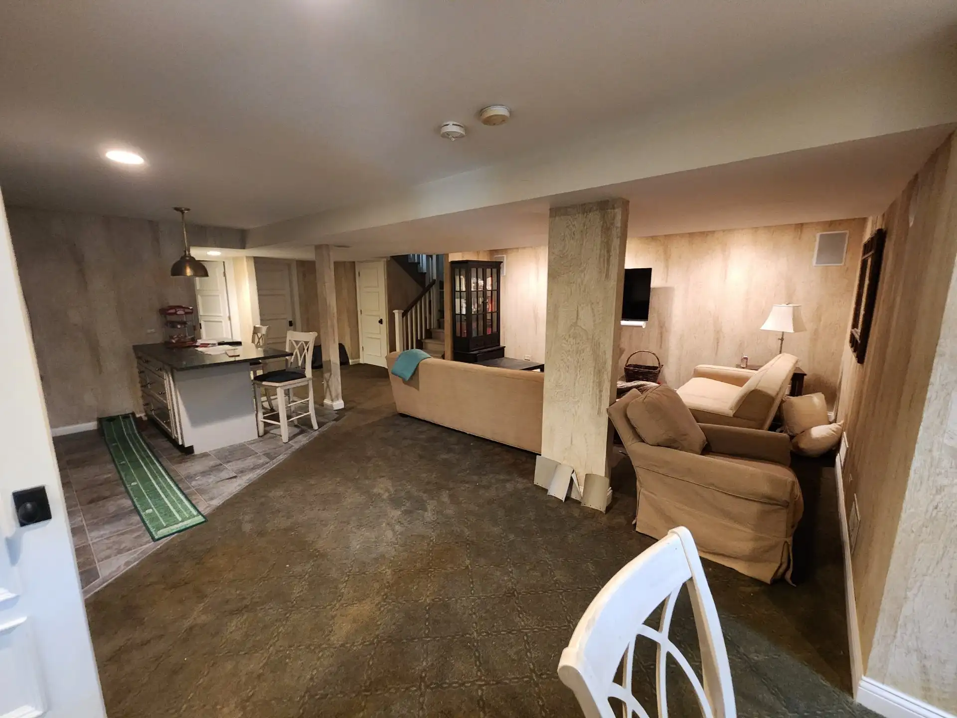 Commercial Wallcovering Installation detail in Ahwatukee Foothills, Phoenix