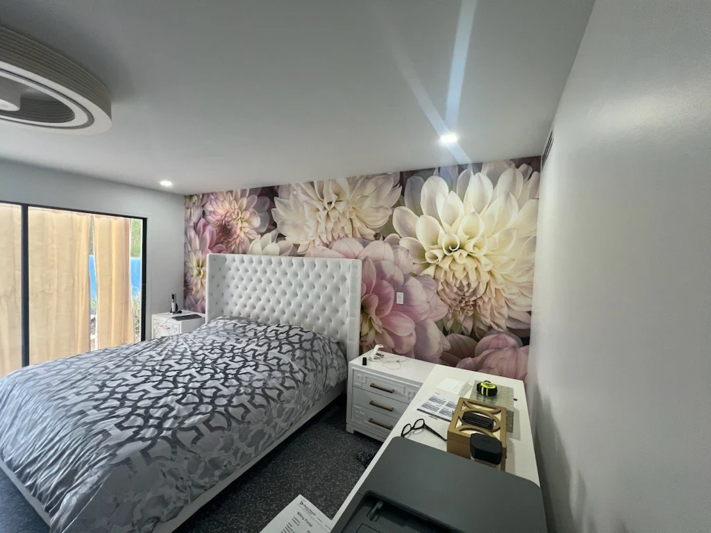 Historic home wallpaper restoration in Arizona