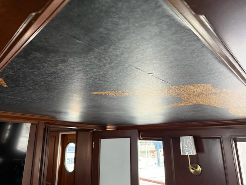 Residential Wallpaper Installation detail in Alhambra, Phoenix