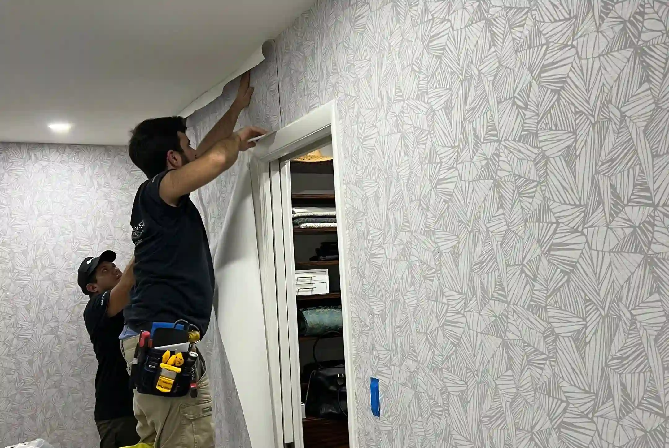 Interior wallpaper design in Scottsdale, AZ