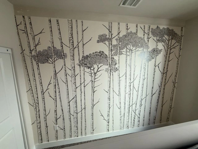 Interior wallpaper design in Tempe, AZ