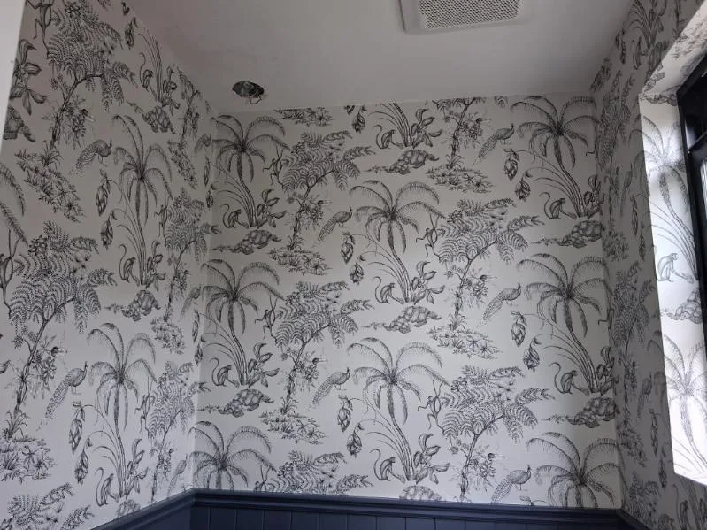 Professional wallpaper installation tools and materials in Arcadia, Phoenix